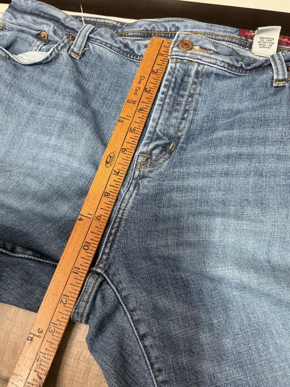 Seven7 Women's Bootcut Jeans Size 20 Light Wash Stretch Denim - Picture 9 of 9
